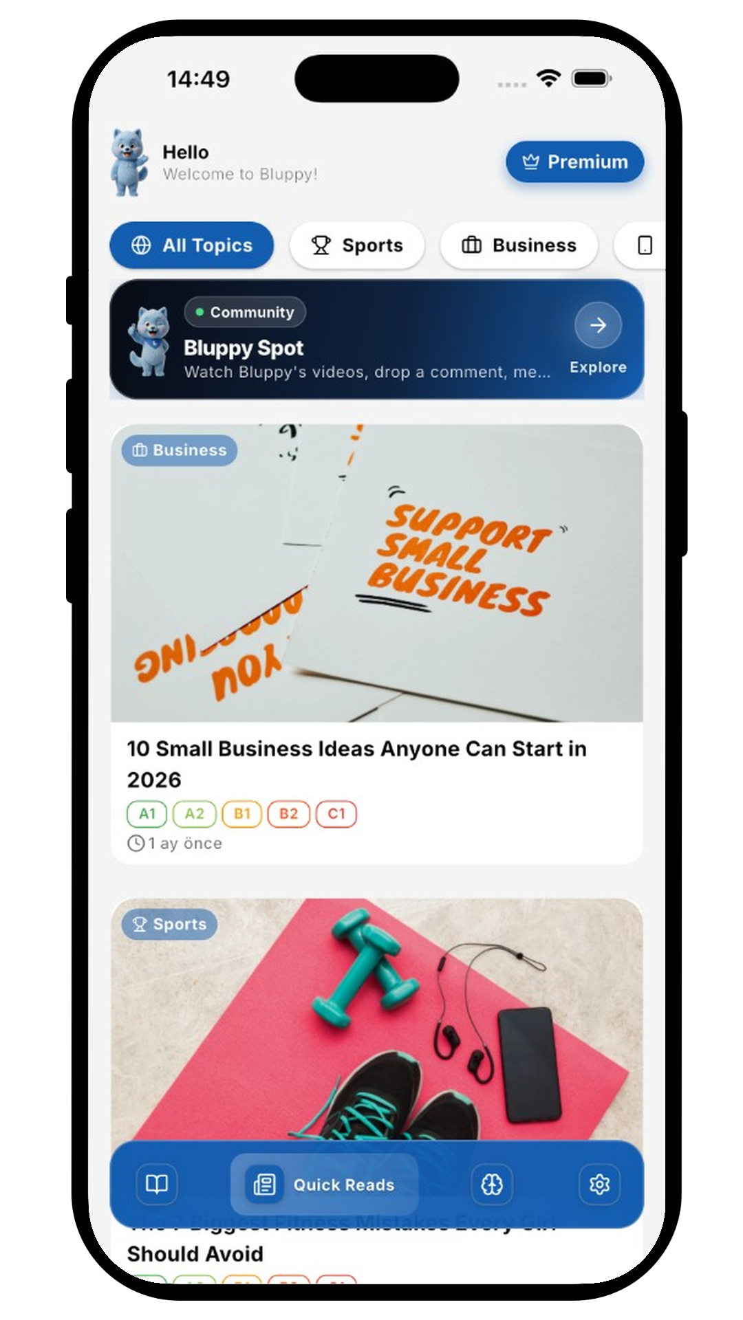 Quick Reads Articles